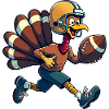 Thanksgiving Football Turkey