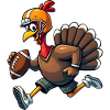 Thanksgiving Football Turkey