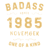 Badass seit 1985 November, einzigartig