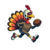 Thanksgiving Football Turkey