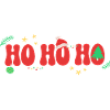 Ho Ho Ho Christmas Motif