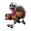 Thanksgiving Football Turkey
