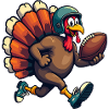 Thanksgiving Football Turkey