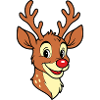 Dad Reindeer Rudolph Christmas Merry Name