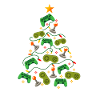 Weihnachtsbaum Controller Gaming Lover Gamer
