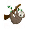 Paresseux mignon mais psychopathe fou