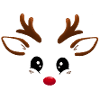 Bébé renne Rudolph