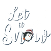 Let It Snow Penguin