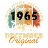 December 1965 birthday December 1965 December