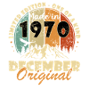 December 1970 Birthday December 1970 December