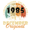 December 1985 Birthday December 1985 December