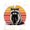 Funny Raccoon
