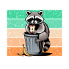 Funny Raccoon