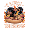 I Love Wieners Unwearable Bootleg