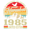 Vintage marraskuu 1985 Vintage Retro syntymäpäivä