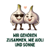 Aioli Lovers Garlic Love Cartoon