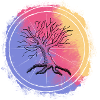 Farbiger Baum