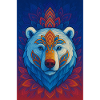 Blue Bear Mandala