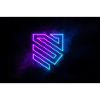 Neon Geometric Shield