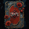 Gothic Love in Golden Frame
