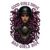 Medusa Biker Bad Girls Ride