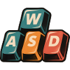 WASD Gaming Keys - Funny Gamer Gift