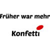 Konfetti frueher