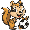 Squirrel Football