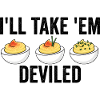 I'll take them, devilish Thanksgiving eggs