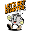 Kaffee Startklar Motivationsdesign
