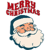 Merry Christmas Santa Design