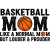Stolze Basketball-Mutter Zitat Mutter