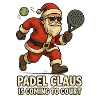 Padel Claus comes to the court