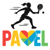 Padel Coeur Couleurs Logo