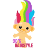 90s Hairstyle - Troll Nostalgia 90s