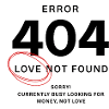 Love Not Found – Error 404