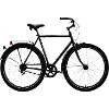 Minimalist black bike