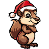 Squirrel Christmas