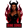 Your Sin Demon Dark Aesthetic Shirt