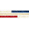 France - Besançon - France - Flag - Stripes