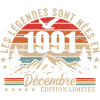 Rétro Décembre 1991 - Cadeau 34 Ans