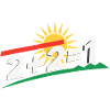 Sonnenlogo 2+2=1 Statement, kurdistan