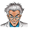Mad Scientist Cartoon