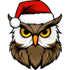 Owls Christmas