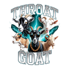 Throat Goat Meme Y2K Bootleg Unwearable