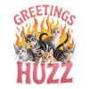 Greetings Huzz Unwearable Bootleg
