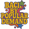 Back by Popular Demand Retro Script