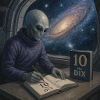 Alien Ecrivain Cosmos
