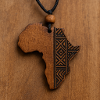 Africa Wood Engraved Tribal Pattern