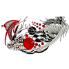 Flowing Flower Shell Waves